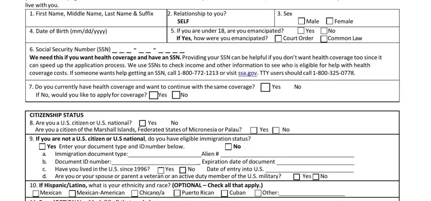 Filling out arkids application online part 4