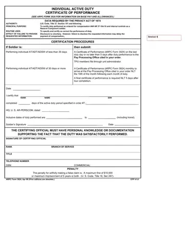 Arpc Form 3924 Preview