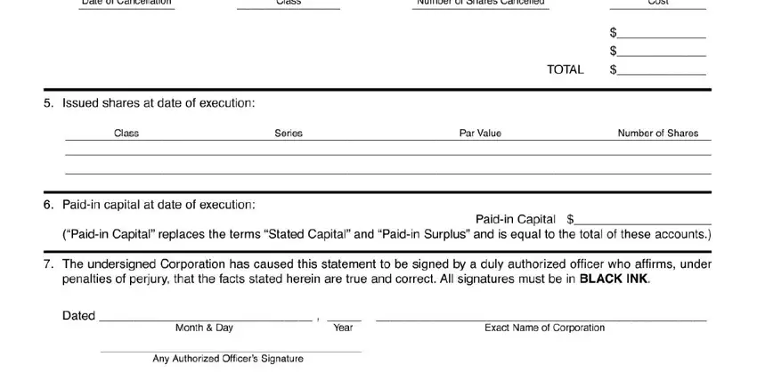 Filling out are articles of dissolution corporations part 3