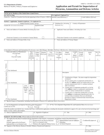 Atf Form 6 Preview
