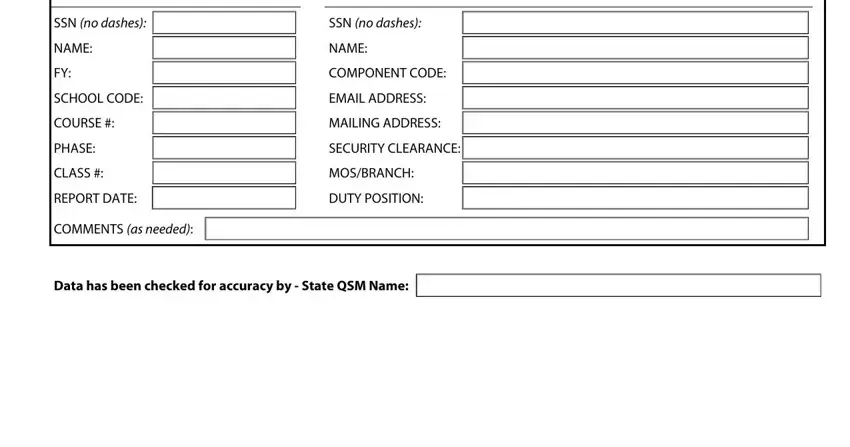 Filling out Atrrs Change Request Form part 2