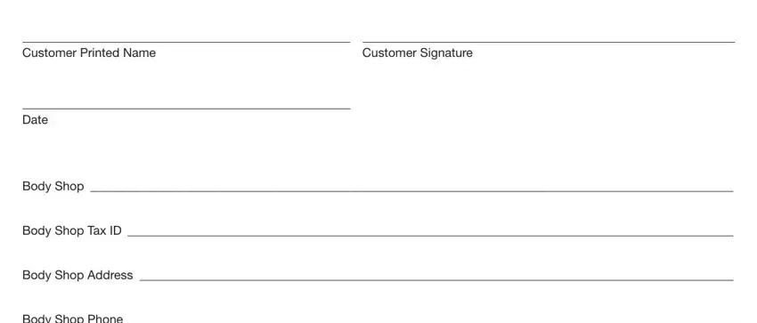 step 2 to completing authorization to pay form