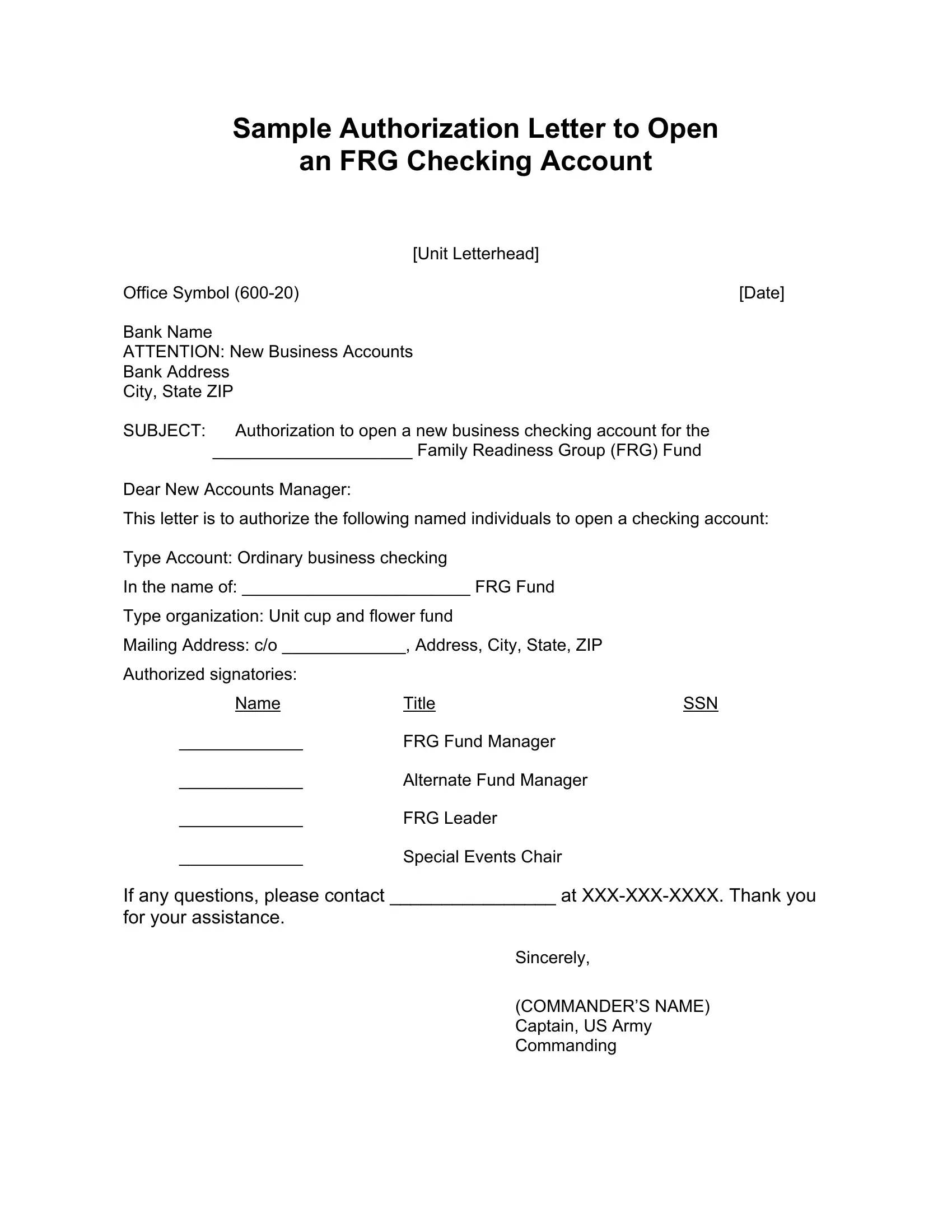 Authorized Signatory Letter PDF Form FormsPal