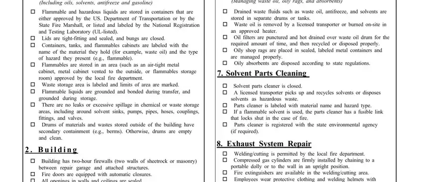 part 1 to completing auto checkliste pdf