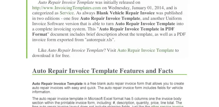 auto repair invoice template fill out printable pdf forms online