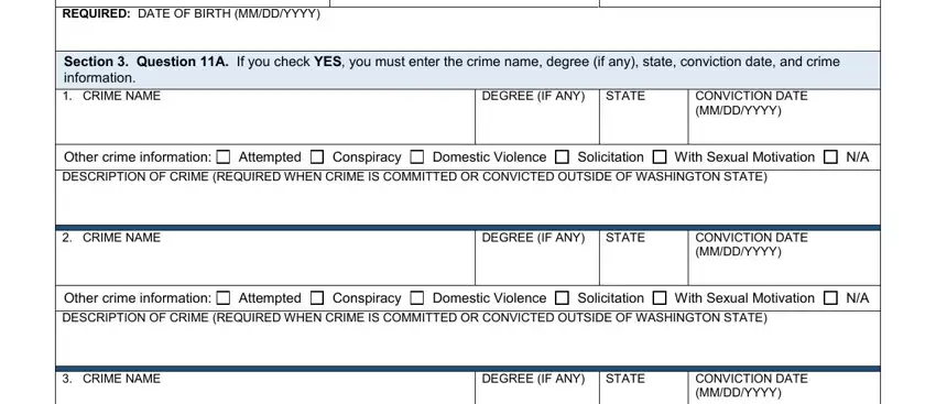 stage 4 to entering details in background check authorization form