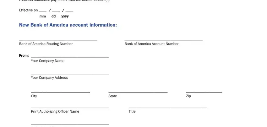 bank of america compass change order form mm dd yyyy, New Bank of America account, From, cidcidcidcid, cidcidcidcidcid, cidcidcid, and cidcidcidcidcid blanks to complete