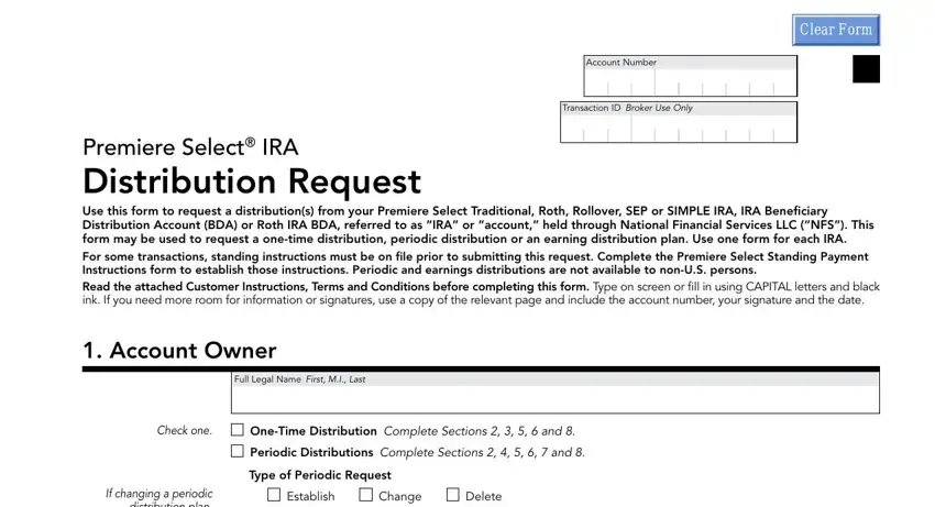 part 1 to writing merrill lynch ira distribution form