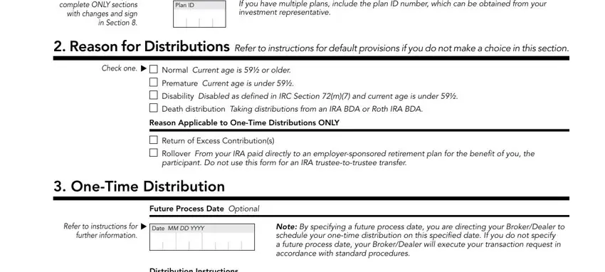 part 2 to finishing merrill lynch ira distribution form