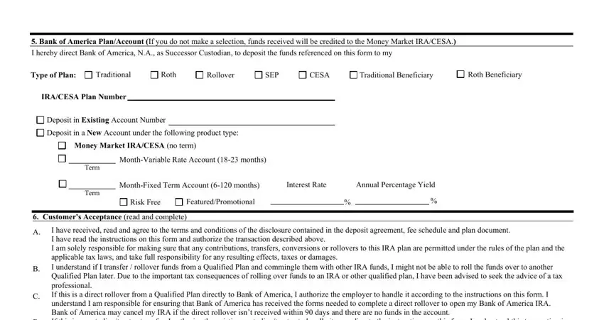 stage 4 to finishing letter headed paper of bank of america requesting for transfer