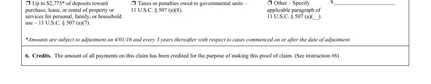 Bankruptcy B10 Proof Of Claim Pdf Form Formspal 1422