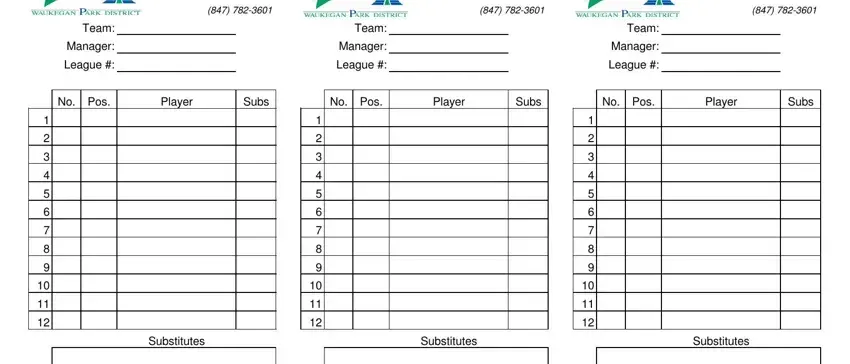 printable softball lineup sheets empty spaces to complete