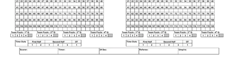part 2 to filling out basketball stat sheet online