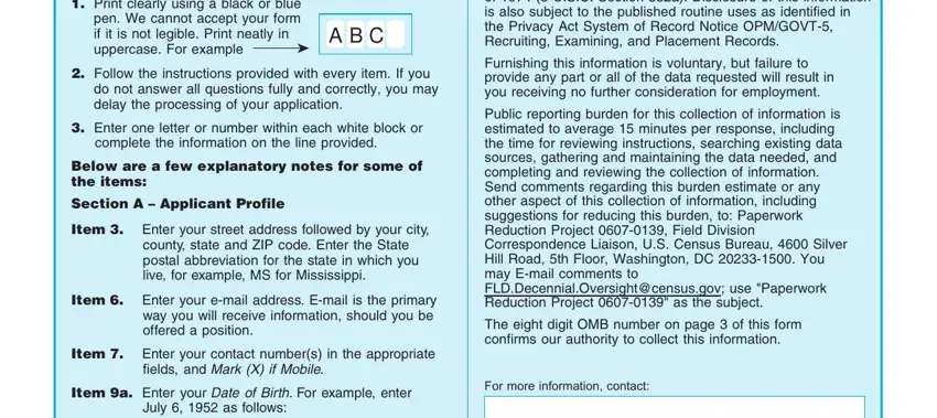 entering details in a census employment inquiry bc 170 part 1