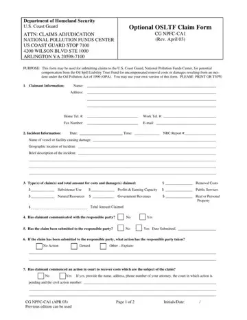 Belize Coast Guard Application Form Preview