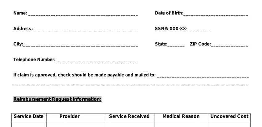 entering details in ELIGIBILITY step 1