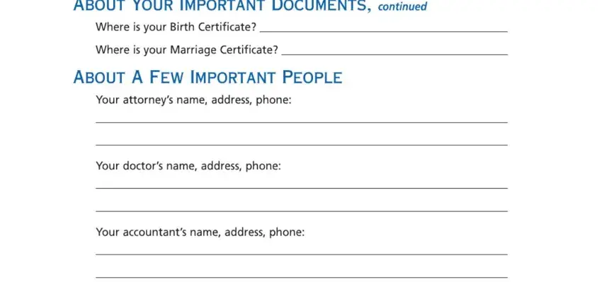 part 5 to completing colonial penn beneficiary planner fillable