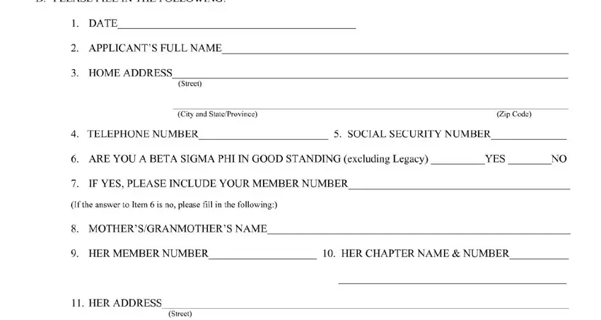 example of gaps in beta sigma phi international scholarship form