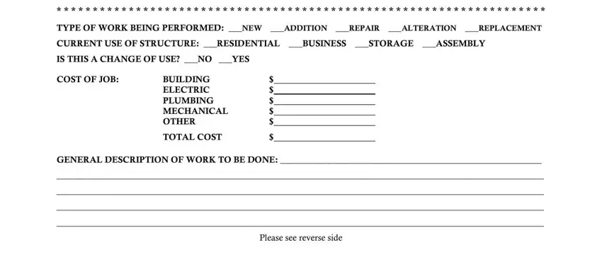 Blank Building Permit ≡ Fill Out Printable PDF Forms Online