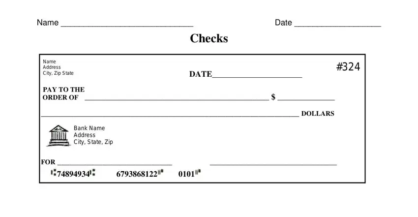 Printable Blank Check Templates - Printable Online