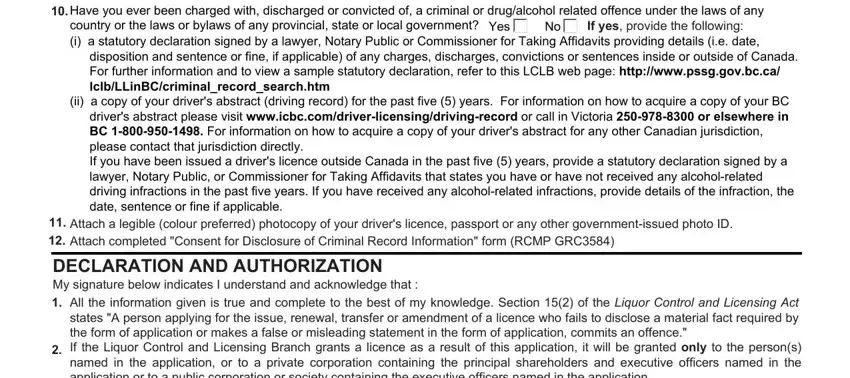 Finishing criminal report template stage 4