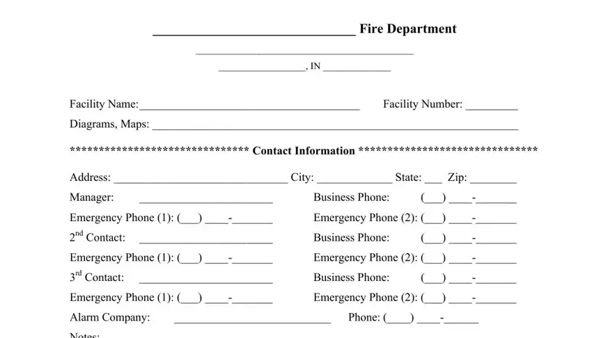 writing fire pre plan template pdf stage 1