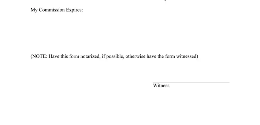 military poa template My Commission Expires, Notary, NOTE Have this form notarized if, and Witness fields to fill out