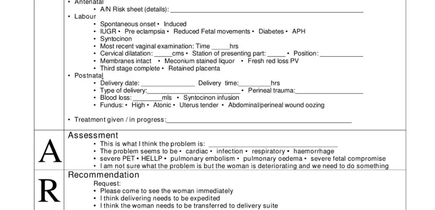 Blank Sbar Template ≡ Fill Out Printable PDF Forms Online