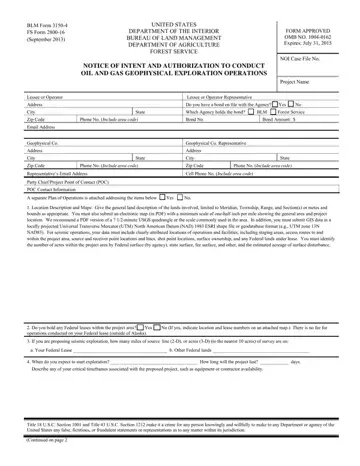 Blm Form 3150 4 Preview