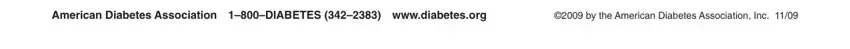online blood sugar log sheet American Diabetes Association, and by the American Diabetes blanks to insert