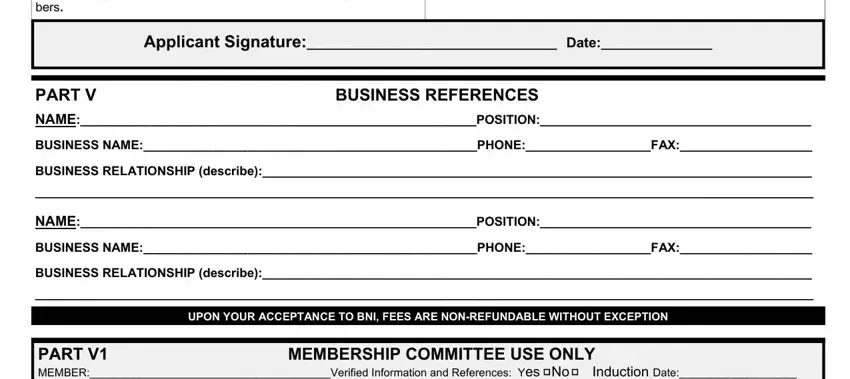 stage 5 to filling out bni online application form