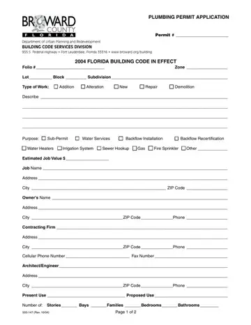 Broward Form 503 147 Preview