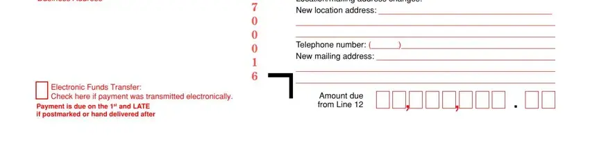 Completing florida business partner number step 3