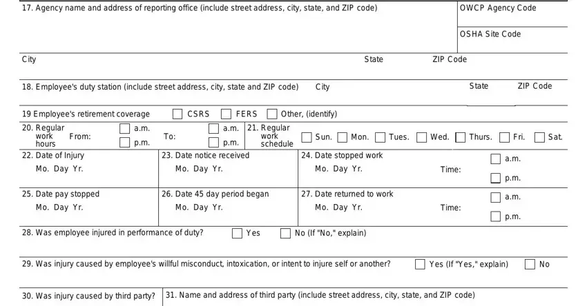 part 3 to filling out form ca 1