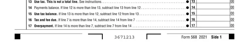 stage 3 to finishing form 568 california franchise tax board