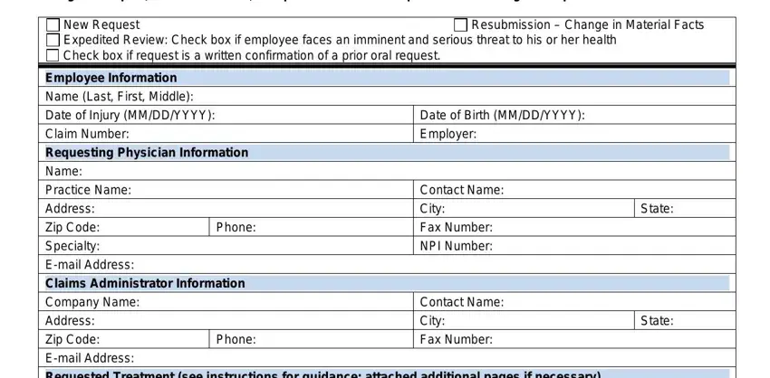 stage 1 to completing rfa form