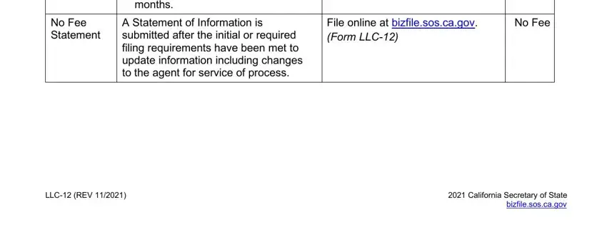 Completing california llc limited step 2