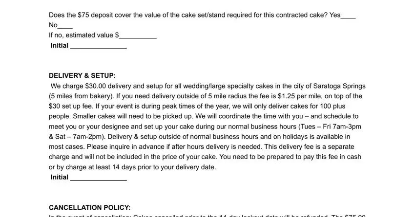 stage 3 to completing cake contract template