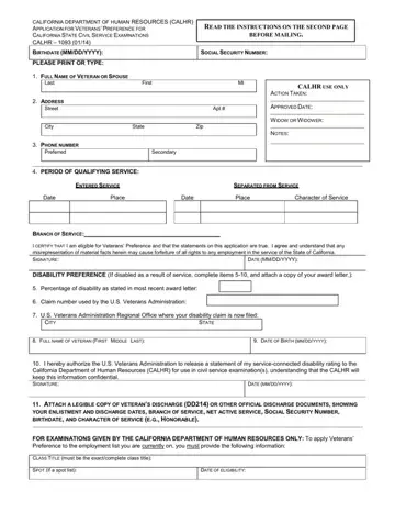Calhr 1093 Form Preview