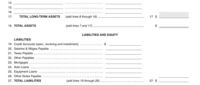 stage 2 to finishing lic 403 balance sheet