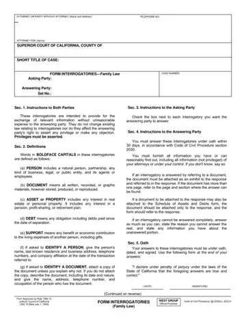 California Form 1292 10 Preview
