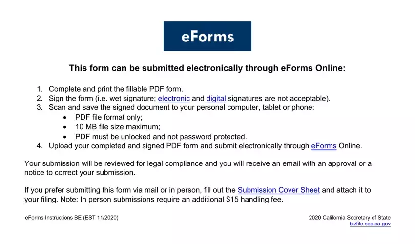 California Form Llp 2 first page preview