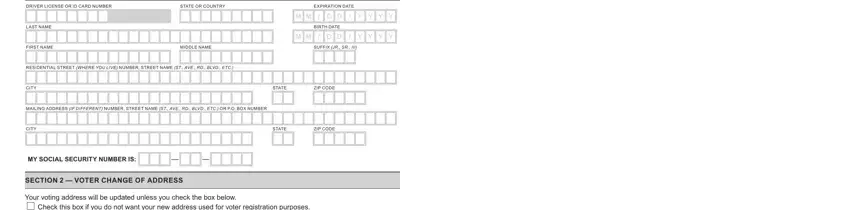 california identification card template