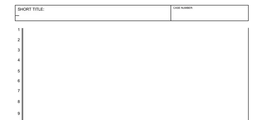 council form fields to fill out