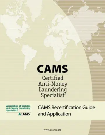 Cams Recertification Form Preview