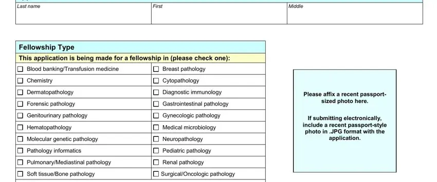 example of gaps in cap application form meaning