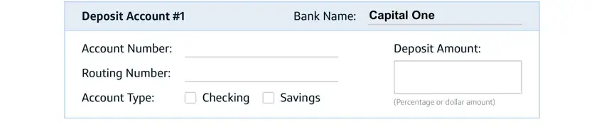 filling out capital one voided check part 1