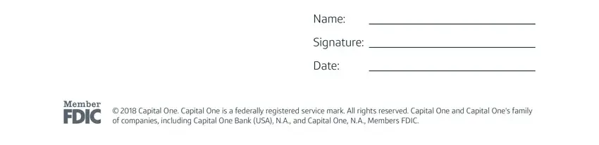 part 4 to entering details in capital one voided check