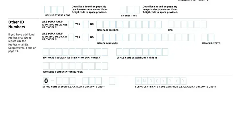 Filling out caqh provider login part 5