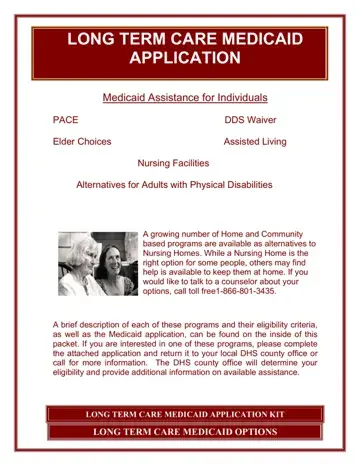 Care Medicaid Application Form Preview